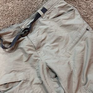 The North Face Men's Convertible Pants/Shorts Tan Sz XXL